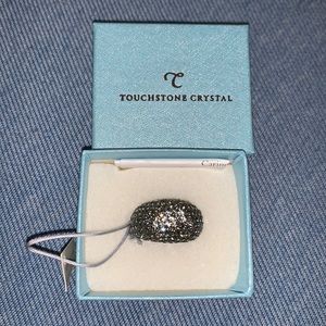 TOUCHSTONE CRYSTAL dome ring. NWT